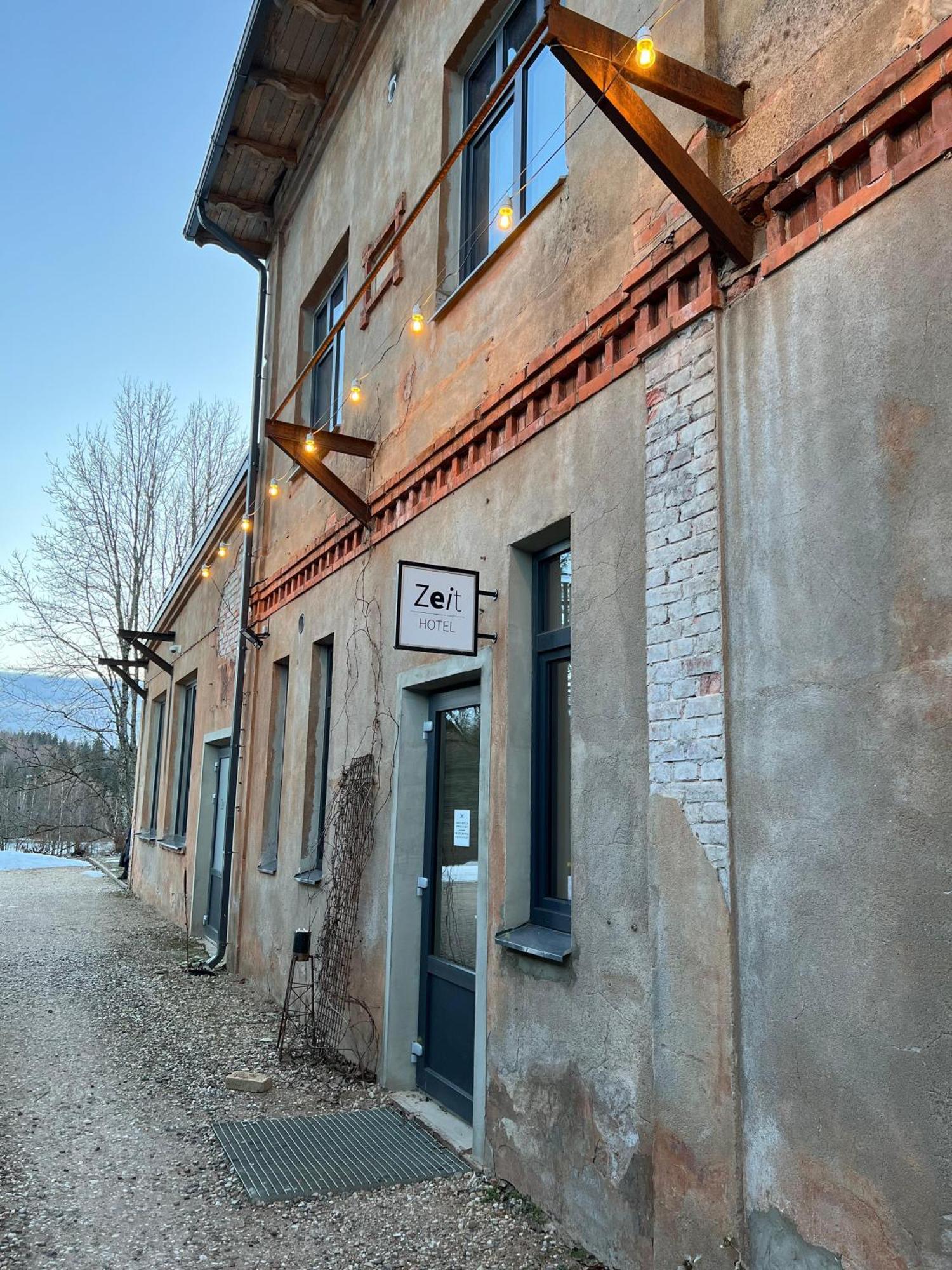 Zeit Hotel Līgatne Zewnętrze zdjęcie